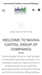 Mobile Screenshot of navikacapital.com